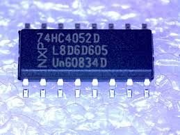 74HC4052D SOIC ENTEGRE DUAL 4X1 MUX/DEMUX
