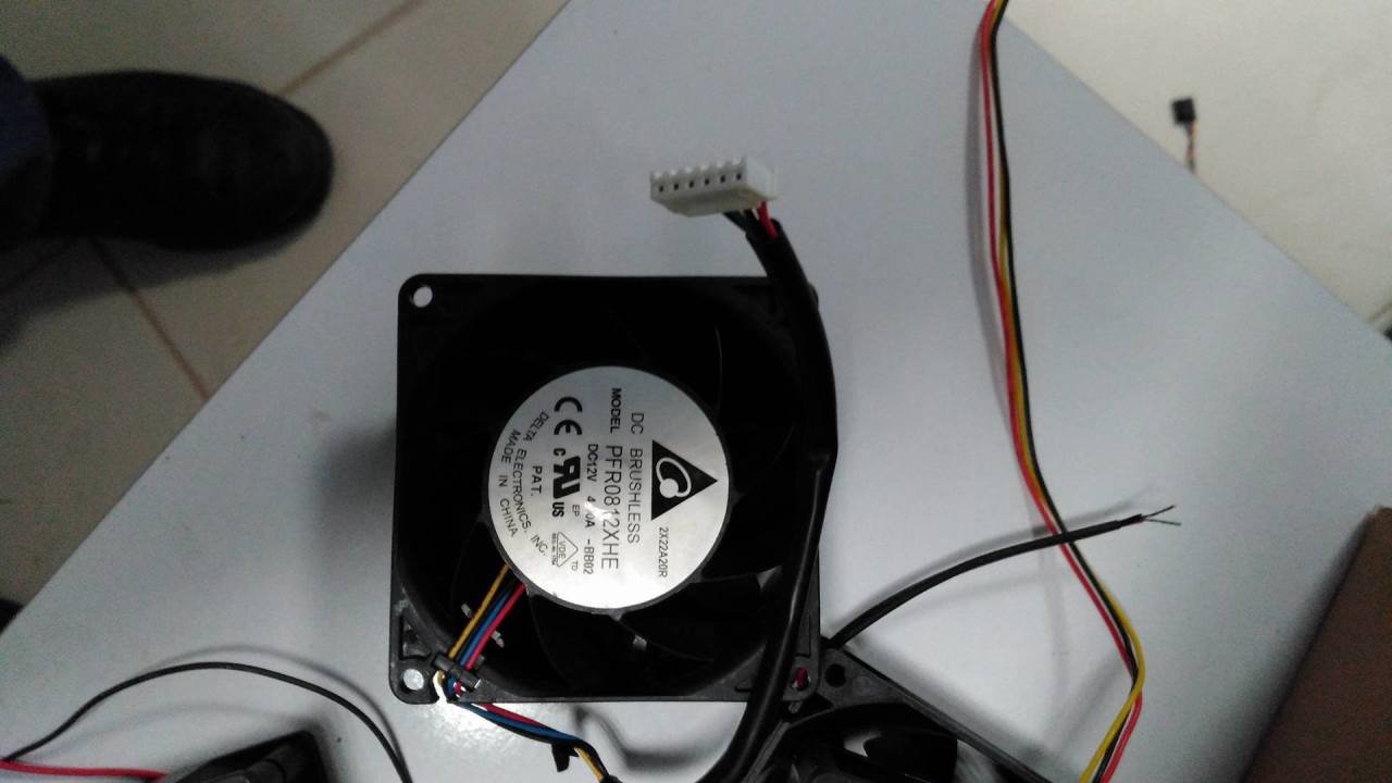 PFR0812XHE 2X22A20R 12V DC DELTA FAN BURENDEL