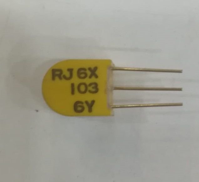 RJ6X103 TRIMMER 10K OHM 0.5W PC PIN SIDE