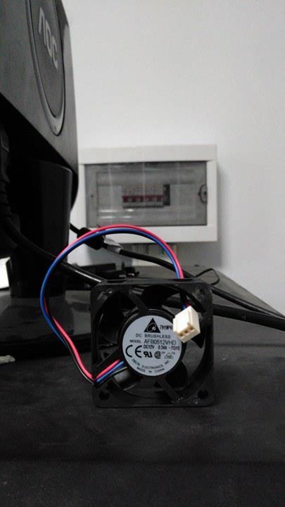 AFB0512 VHD 7919PR 12 V DC DELTA FAN BURENDEL