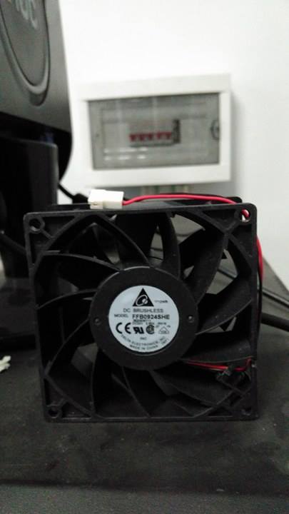 FFB0924 SHE 12 V DC DELTA FAN BURENDEL