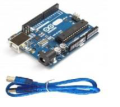 Arduino UNO R3 + USB Kablo BURENDEL