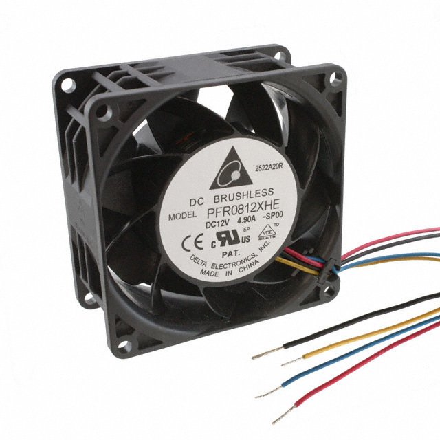 PFR0812XHE-SP00 25220A2R  12V DC 4.90mA DELTA FAN BURENDEL
