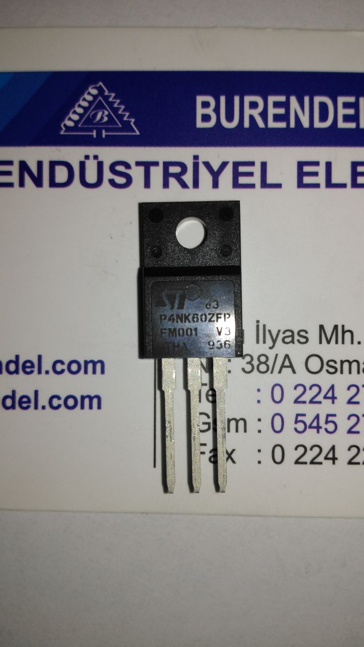 4NK60ZFP TRANSISTOR ENTEGRE