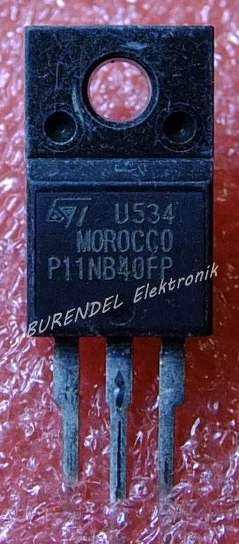 P11NB40FP  400V 11A MOSFET T0220FP STP11NB40FP