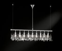 CRYSTAL 120 cm Sarkıt Avize