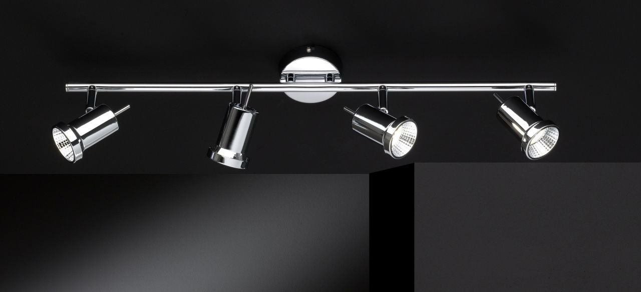 HOORN 4'lü Krom LED Tavan pilafonyer
