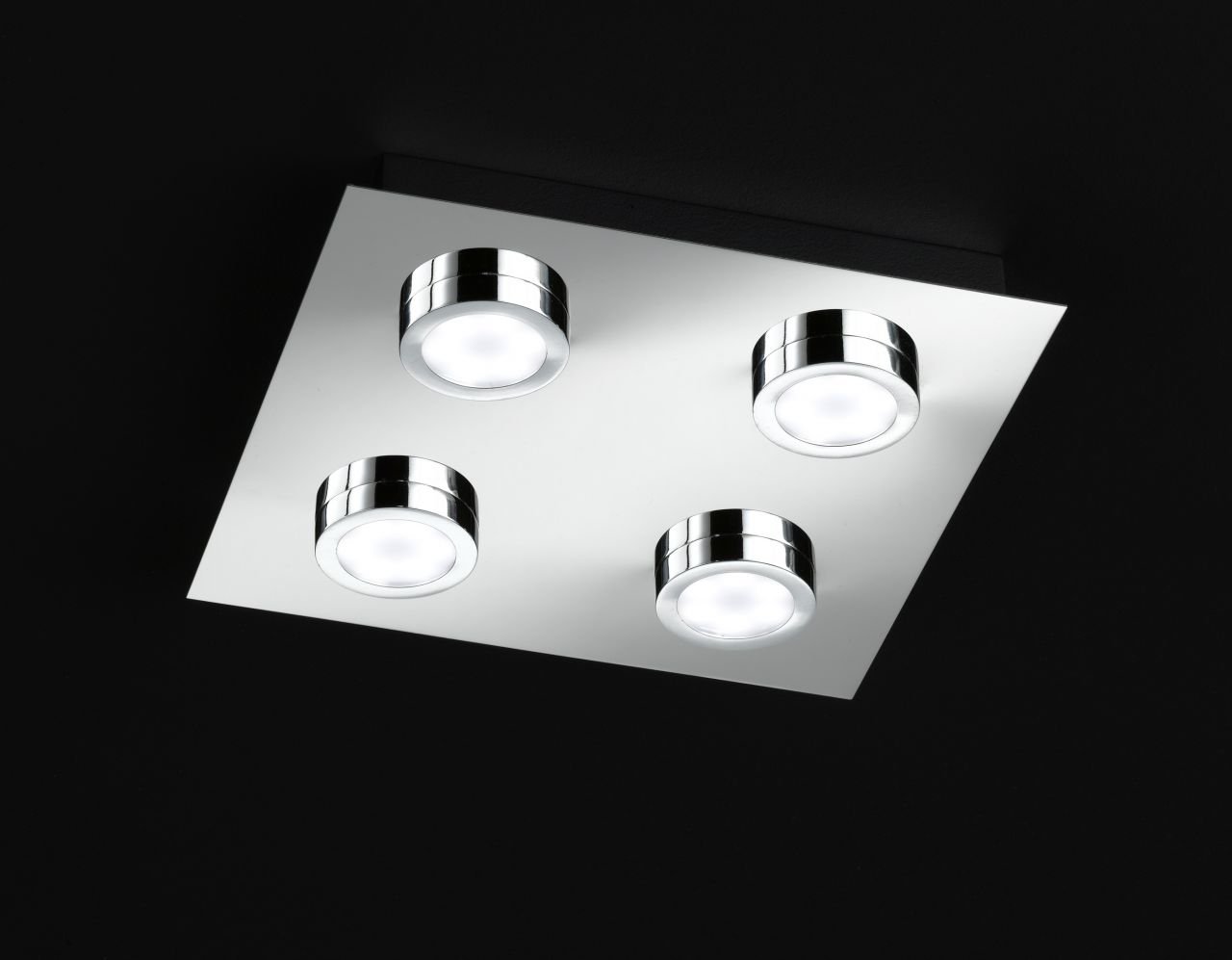 VENETA Krom 4'lü LED Tavan Pilafonyer