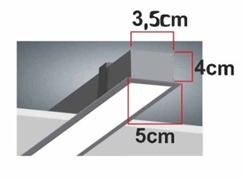 NY 9017.1810 SIVA ALTI LINEAR ARMATÜR