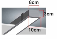 NY 9017.1819 SIVA ALTI LINEAR ARMATÜR