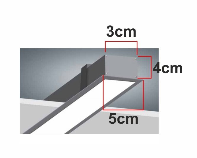 NY 9017.1820 SIVA ALTI LED LINEAR ARMATÜR