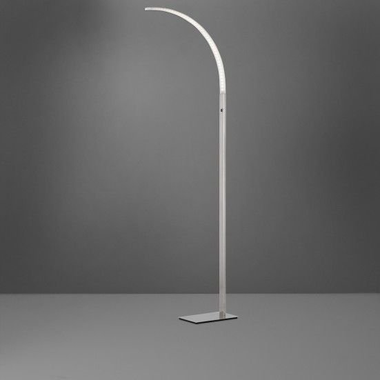LUZ LED Mat Nikel Lambader 165cm
