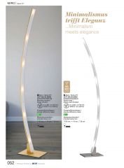 NERO LED Pirinç Lambader