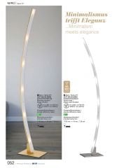 NERO LED Mat Nikel Lambader
