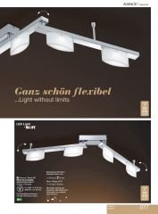 AVANCE LED 4lü Hareketli Avize