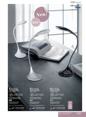 YON LED Siyah Masa Lambası