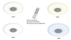 SILA 60cm LED Uzaktan Kumandalı Tavan Pilafonyer