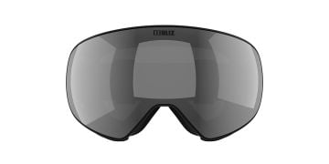 Floz Siyah Çerçeve Silver Mirror Lens Kayak Gözlüğü