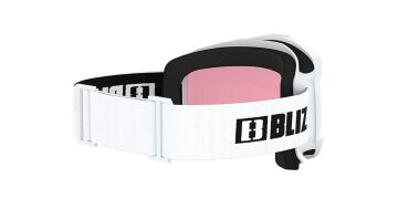 Liner Beyaz Çerçeve Pembe Lens Kayak Gözlüğü
