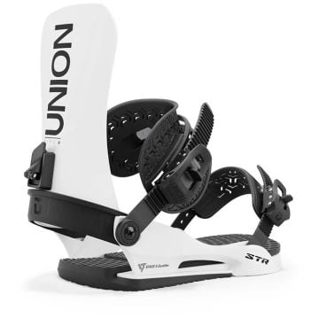 Union STR Snowboard Bindings WHİTE 2025