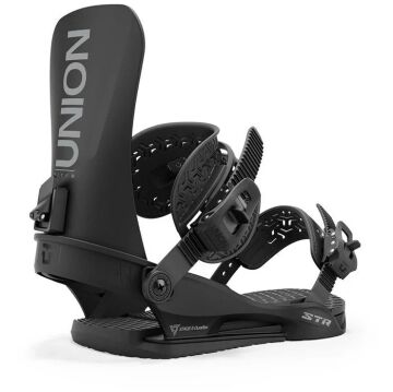 Union STR Snowboard Bindings BLACK  2025