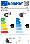 Michelin 175/65R14 86H Crossclimate + XL (Üretim Yılı: 2024)
