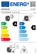 Michelin 275/45R20 110H Crossclimate 2 Vol (Üretim Yılı: 2024)