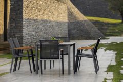Alüminyum Masa Takımı I CAST Large *6 Kişilik