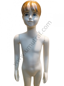 Plastik Kız Çocuk Manken 126 cm