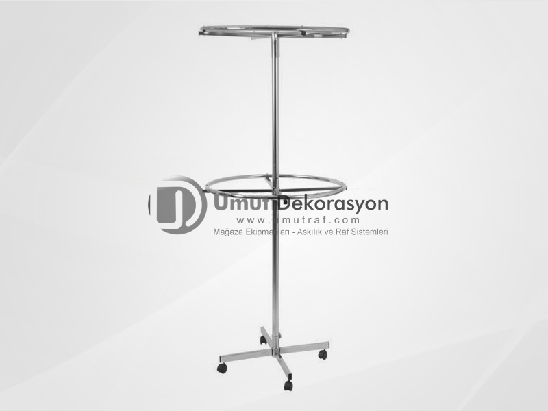 Çift Katlı Şal Standı