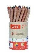 Lets Tek Kalemde 4 Renk Boya Kalemi 36lı Kutularda