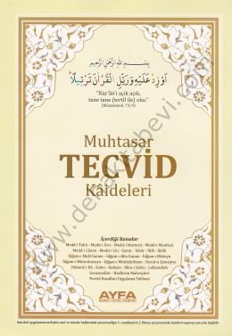 Muhtasar Tecvid Kaideleri Kartelası-Ayfa129, Ayfa Basın Yayın