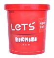 Lets Tek Renk Oyun Hamuru Kırmızı 150Gr