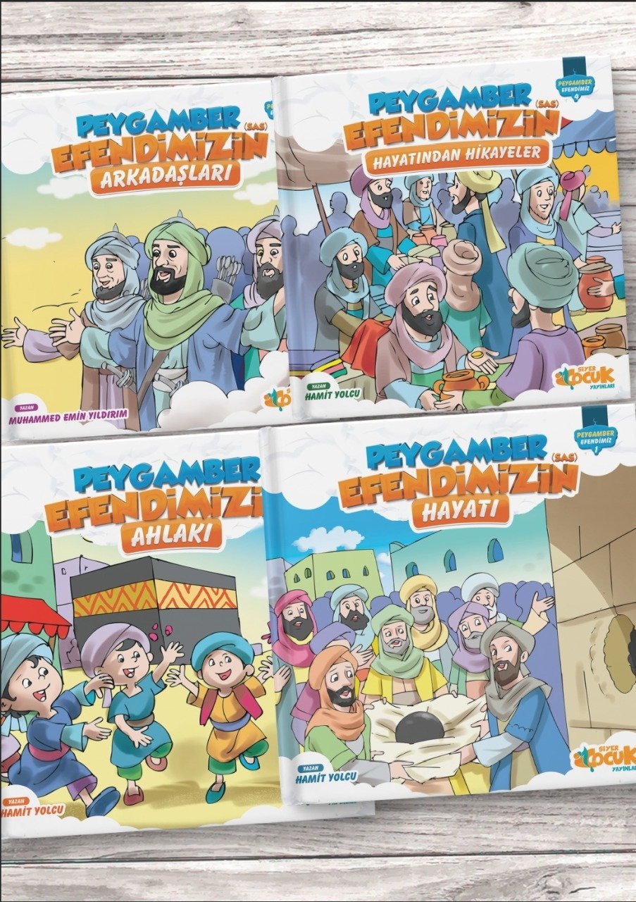 Siyer Çocuk Peygamber Efendimiz Serisi (4 Cilt)