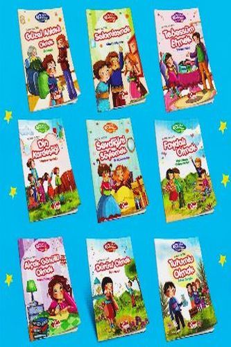 40 Öykü 40 Değer Güzel Ahlak Dizisi Seti 10 Kitap, Nezihe Ak İnci