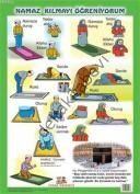 Abdest Namaz Öğreniyorum Posteri (50 x 70 Ebat), Uysal Yayınları