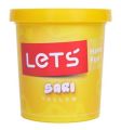 Lets Tek Renk Oyun Hamuru Sarı 150 Gr