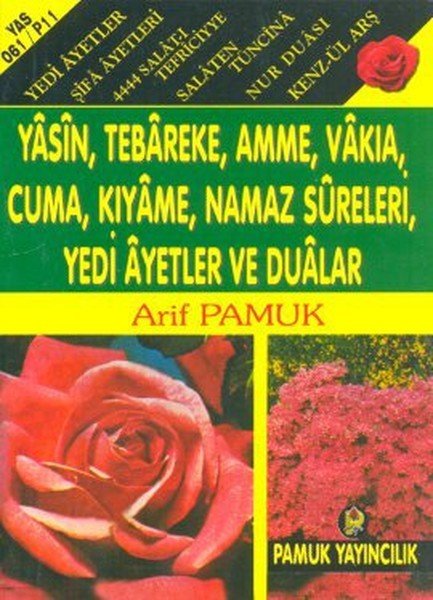 Yasin, Tebareke Amme, Vakia, Cuma, Kıyame, Namaz Sureleri, Yedi Ayetler ve Dualar Yas 061 P11 Mini