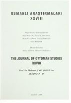 Osmanlı Araştırmaları - The Journa of Ottoman Studies Sayı: 28, İsam Yayınları