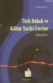 Türk Hukuk Ve Kültür Tarihi Üzerine, Ankara Okulu Yayınları