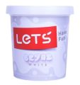 Lets Tek Renk Oyun Hamuru Beyaz 150Gr