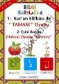 Bilgi Kartları 6 / Kur'an Elifbası İle Tamam Oyunu (90 Kart) (Kod: 23)
