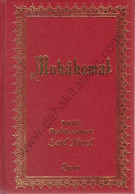 Muhakemat (b.boy-s.deri-bez cilt); Türkçe, Sözler Neşriyat