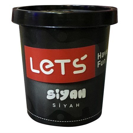 Lets Tek Renk Oyun Hamuru Siyah 150 Gr