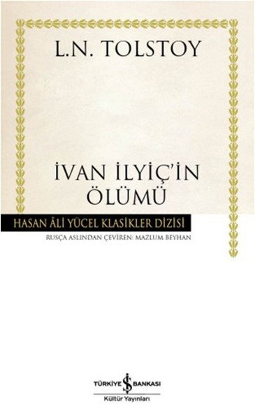 IVAN ILYIÇ İN ÖLÜMÜ (K.KAPAK), İş Bankası Yayınları