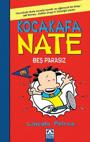 Kocakafa Nate  Beş Parasız - Lincoln Peirce