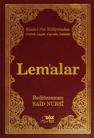 Lem’alar (Büyük Boy-Lügatlı), Söz Basım