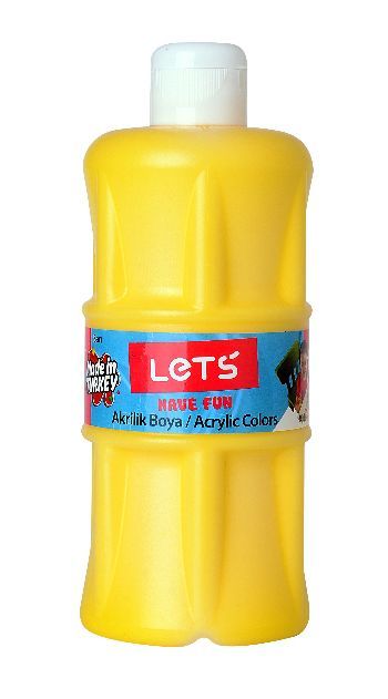 Lets Akrilik Boya 500Ml Sarı