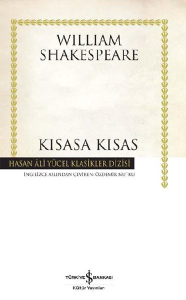 Kısasa Kısas Ciltsiz, William Shakespeare