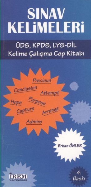 İrem Sınav Kelimeleri